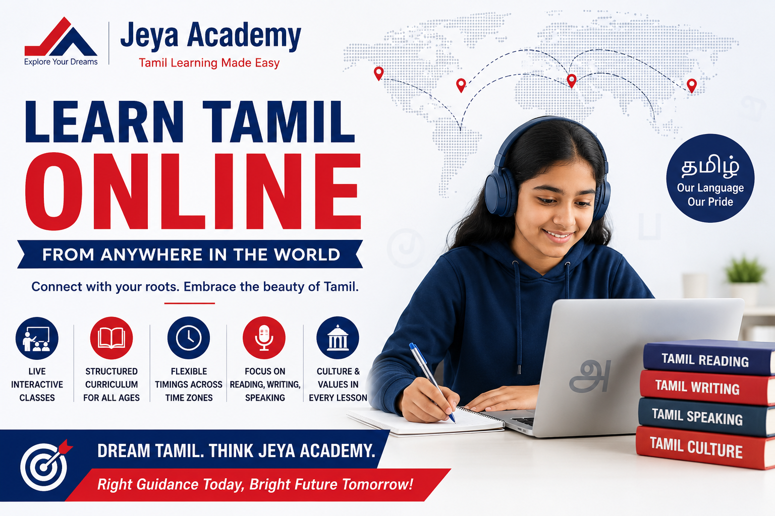 Learn Tamil Online from Anywhere in the World with Jeya Academy