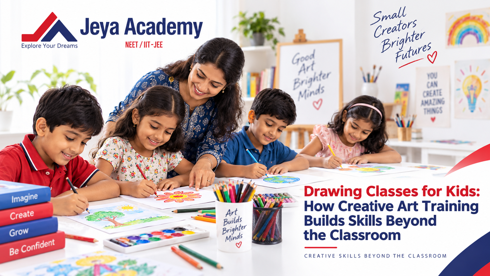 Drawing classes for kids in Tuticorin at Jeya Academy with children learning creative art skills. drawing classes for kids, drawing classes for kids in Tuticorin, art classes for children, kids drawing classes Tuticorin, creative art training for kids, drawing course for children, art classes in Tuticorin, kids art classes, drawing coaching for kids, creative activities for children, drawing lessons for beginners, Jeya Academy Tuticorin, children drawing course, art education for kids, creativity development for children